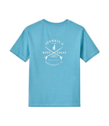 Johnnie-O Born To Surf T-Shirt - Haze