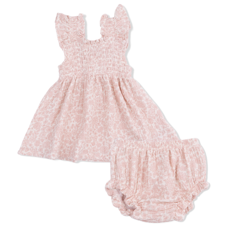 Angel Dear Angel Dear Babydoll Tunic & Bloomer Set - Harper Floral