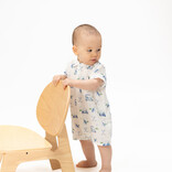 Angel Dear Angel Dear Polo Shortie - Baby Golf Carts Blue