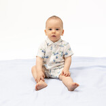 Angel Dear Angel Dear Polo Shortie - Baby Golf Carts Blue