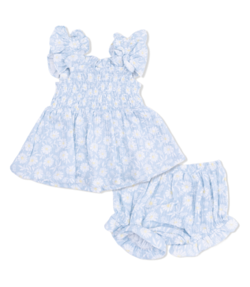 Angel Dear Angel Dear Babydoll Tunic & Bloomer Set - Western Daisies