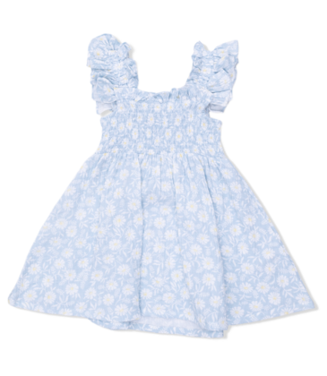Angel Dear Angel Dear Smocked Sundress - Western Daisies