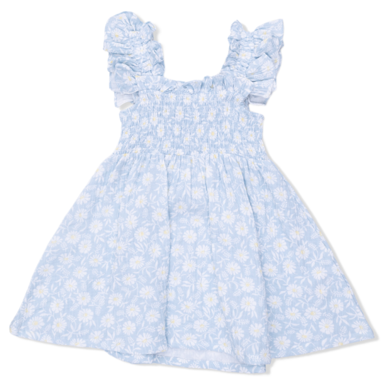 Angel Dear Angel Dear Smocked Sundress - Western Daisies