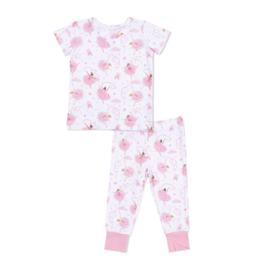 Angel Dear Angel Dear Loungewear Set - Ribbon Ballerinas