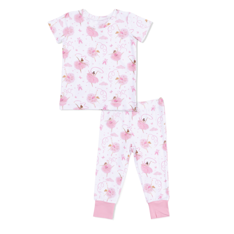 Angel Dear Angel Dear Loungewear Set - Ribbon Ballerinas