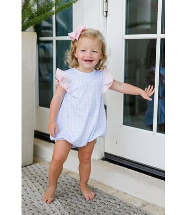 James & Lottie James & Lottie Blake Bubble - Blue Floral Scallop