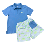 James & Lottie James & Lottie Golf Polo - Putter Up