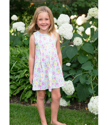 James & Lottie James & Lottie Penny Pleat Dress - Blossoms & Blooms
