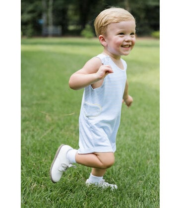James & Lottie James & Lottie Reed Jon Jon - Blue/White Stripe