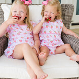 James & Lottie James & Lottie Tie Back Lottie Bubble - Strawberry Stripe