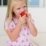 James & Lottie James & Lottie Play Dress - Strawberry Stripe