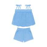 Minnow Swim Le Marin Dot French Terry Tie Top & Short Set