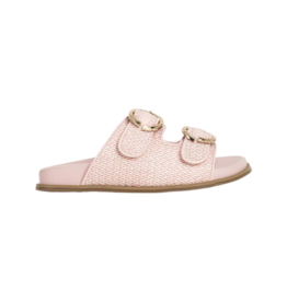ShuShop ShuShop Lori Pink Woven Sandals