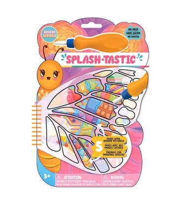 Bright Stripes Splash-Tastic Butterfly