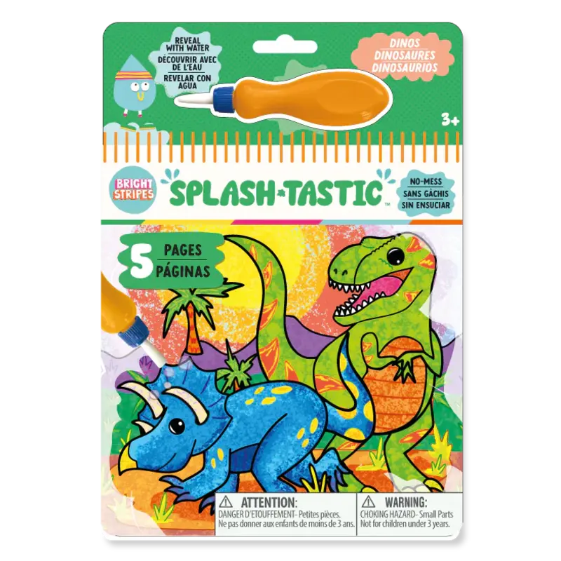 Bright Stripes Splash-Tastic Dinos