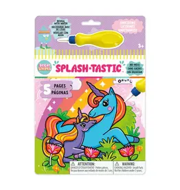 Bright Stripes Splash-Tastic Unicorns