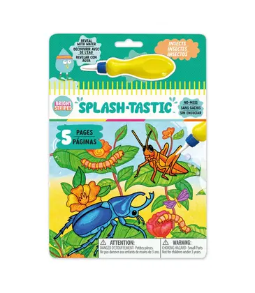 Bright Stripes Splash-Tastic Insects