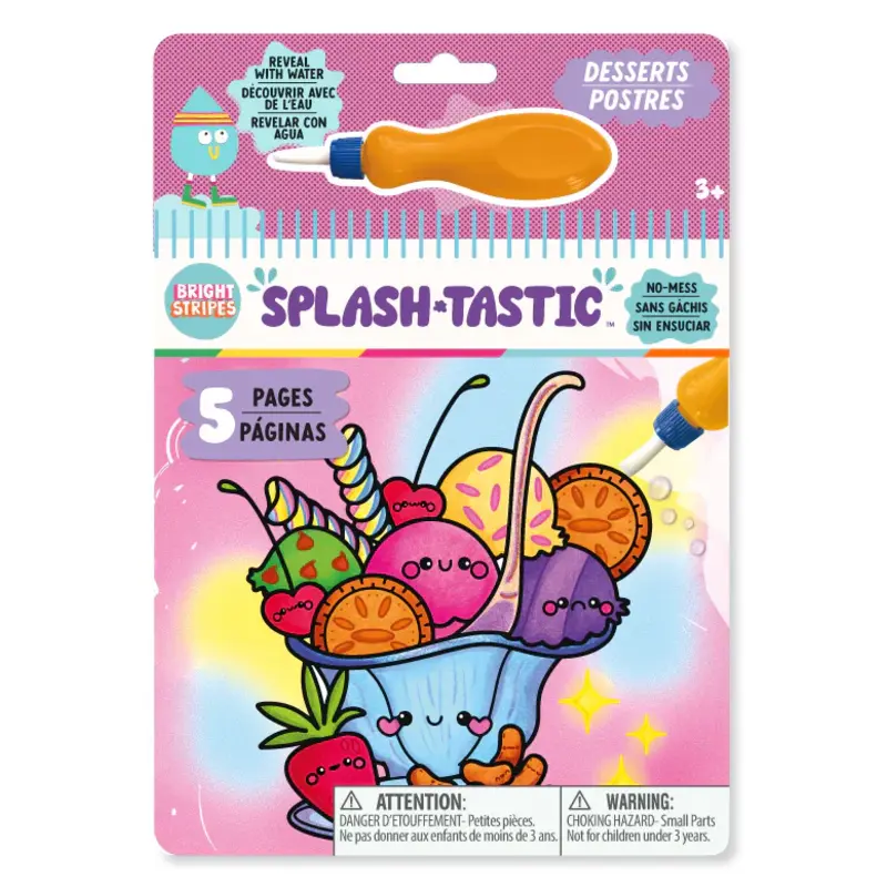 Bright Stripes Splash-Tastic Desserts