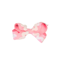 Wee Ones Wee Ones Mini Pearl Ric-Rac Trim Bow