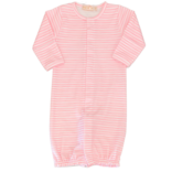 Baby Club Chic Baby Club Chic Pink Breeze Stripes Converter Gown