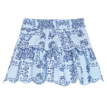 Bisby Bisby Boho Blue Two Tiered Skort