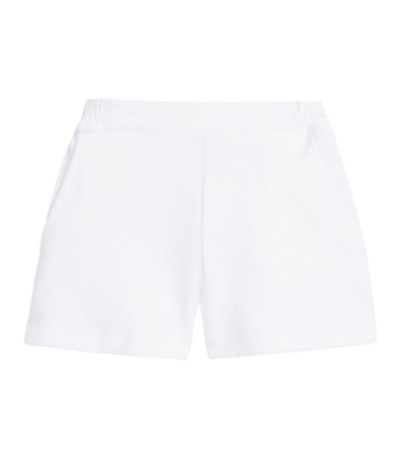 Bisby Bisby White Basic Shorts