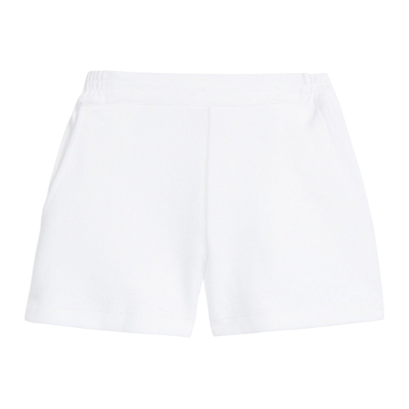 Bisby Bisby White Basic Shorts