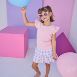 Bisby Bisby Pink Eyelet Tank