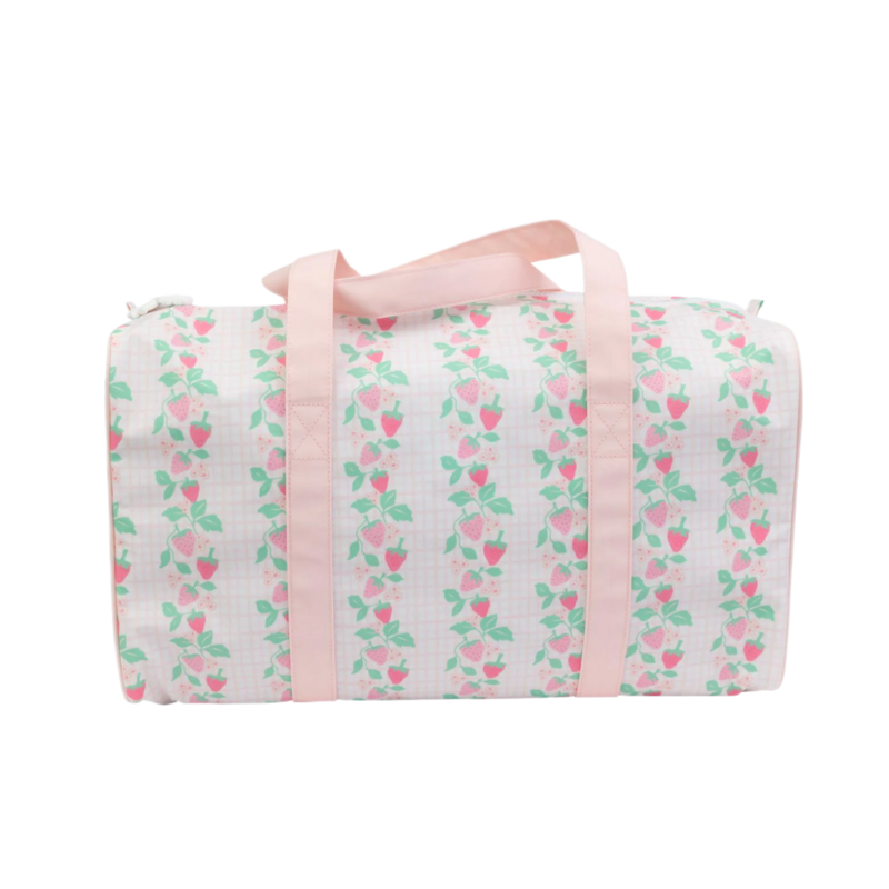 Apple of My Isla Apple of My Isla The Duffle Bag - Strawberries