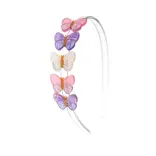 Lilies & Roses Butterflies Shimmer Lilac Shades Headband