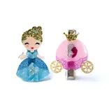 Lilies & Roses Cinderella & Carriage Hair Clips