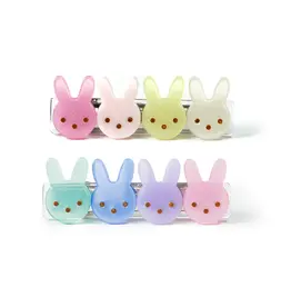 Lilies & Roses Multi Bunnies Pastel Hair Clips