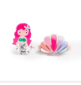 Lilies & Roses Mermaid & Seashell Hair Clips