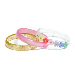 Lilies & Roses Flowers Spring Colors Bangles