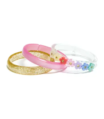 Lilies & Roses Flowers Spring Colors Bangles