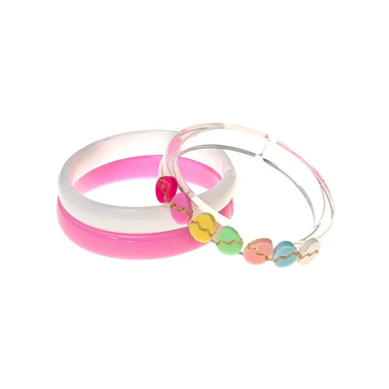 Lilies & Roses Easter Eggs Pastel Bangles
