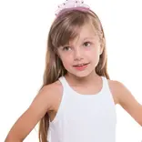 Lilies & Roses Crown Pink Headband