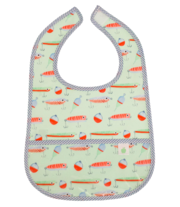 Apple of My Isla Apple of My Isla The Wipe It Bib - Lures