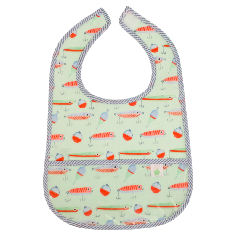 Apple of My Isla Apple of My Isla The Wipe It Bib - Lures