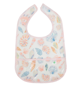 Apple of My Isla Apple of My Isla The Wipe It Bib - Shells