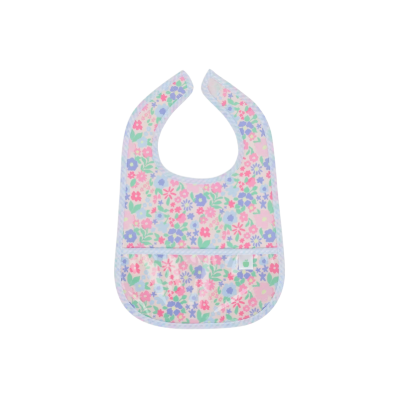 Apple of My Isla Apple of My Isla The Wipe It Bib - Ditsy Floral