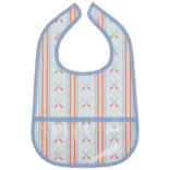 Apple of My Isla Apple of My Isla The Wipe It Bib - Baseball