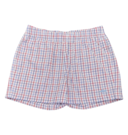 Saltwater Boys Co. Saltwater Boys Co. Patriotic Plaid Naples Shorts