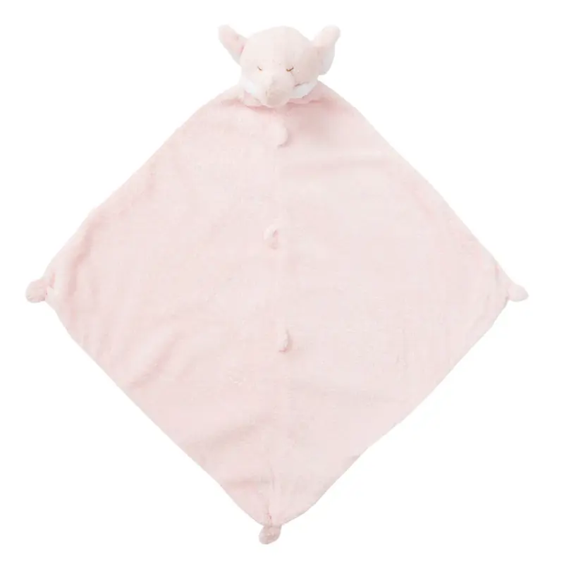 Angel Dear Angel Dear Lovie Blankie - Pink Elephant