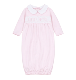 Magnolia Baby Magnolia Baby Little Sister Smocked Gathered Gown