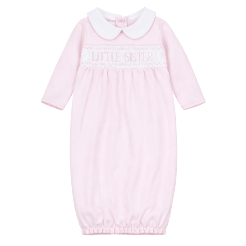 Magnolia Baby Magnolia Baby Little Sister Smocked Gathered Gown