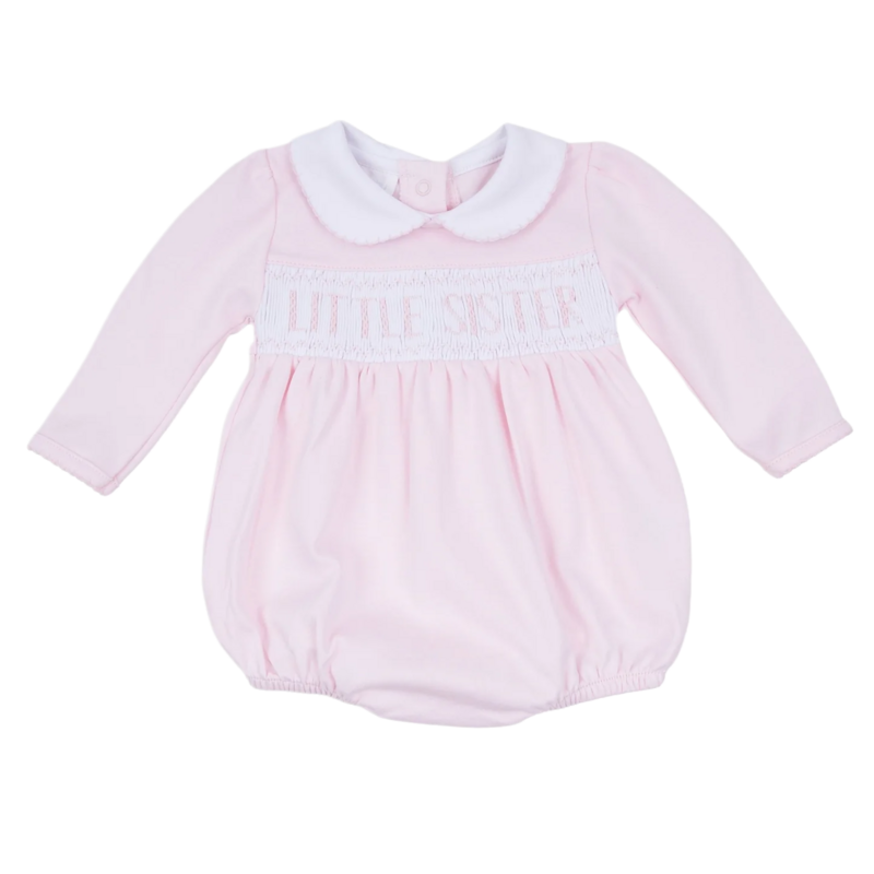 Magnolia Baby Magnolia Baby Little Sister Smocked Bubble