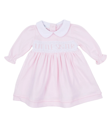 Magnolia Baby Magnolia Baby Big Sister Smocked LS Dress