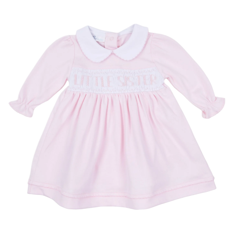 Magnolia Baby Magnolia Baby Big Sister Smocked LS Dress