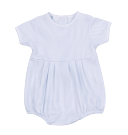 Magnolia Baby Magnolia Baby Light Blue Mini Stripes Bubble